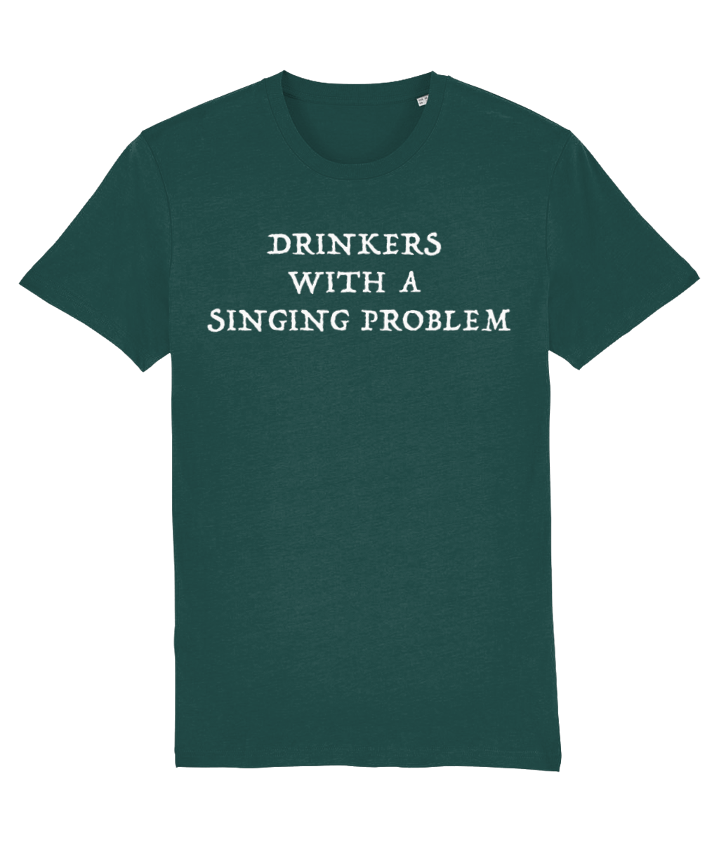 PACC Drinkers Tee - Short sleeve - Midnight Black / Burgundy / Glazed Green