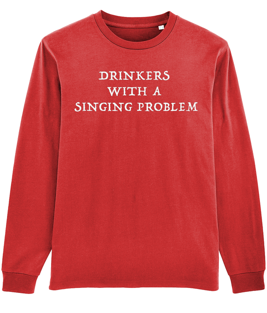 PACC Drinkers Tee - Long sleeve - Festive Red / Midnight Black / Glazed Green