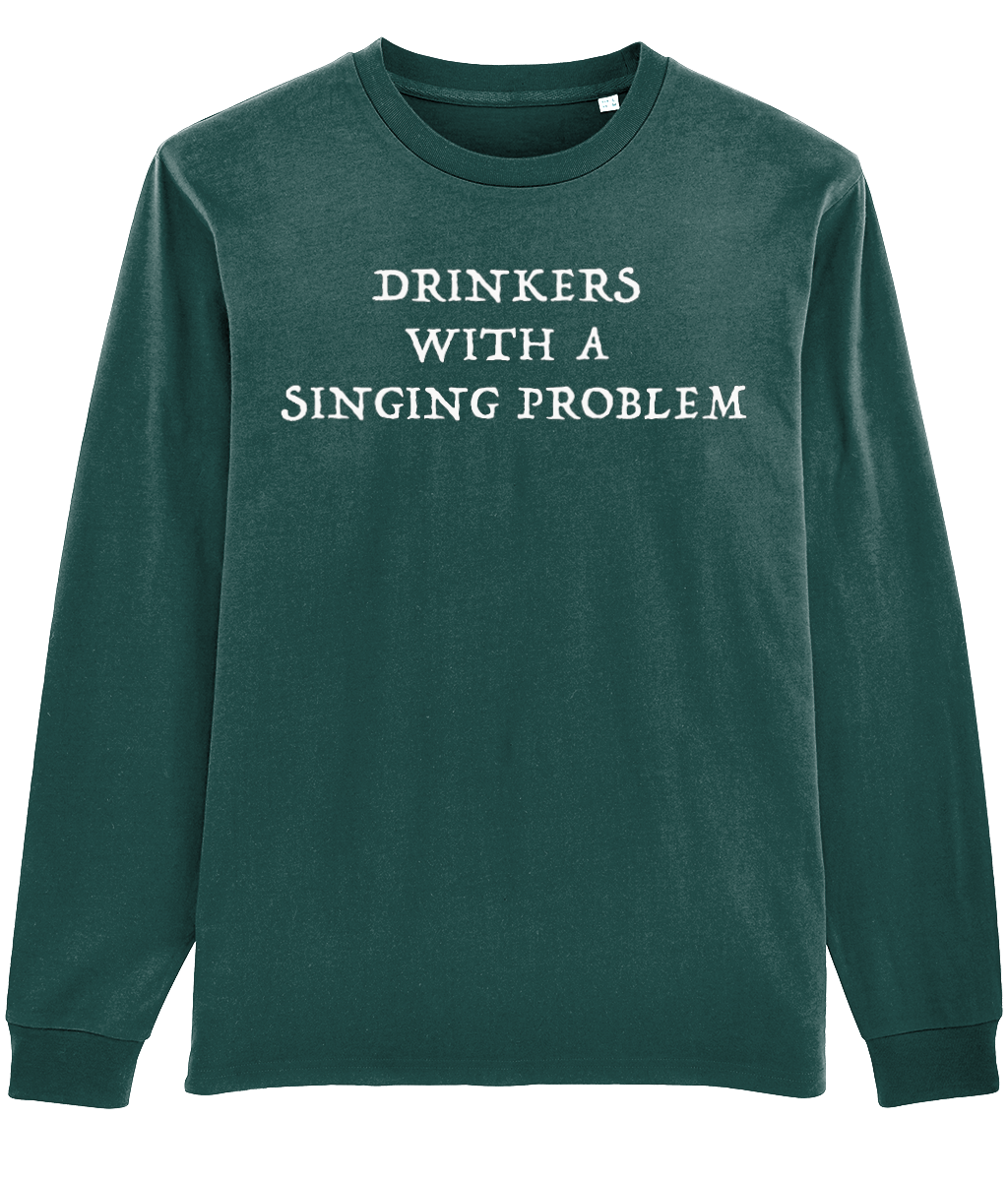 PACC Drinkers Tee - Long sleeve - Festive Red / Midnight Black / Glazed Green